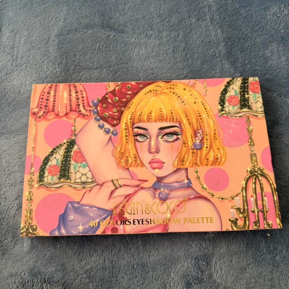 Kevin & Coco 40 Colors Eyeshadow Palette collectible new